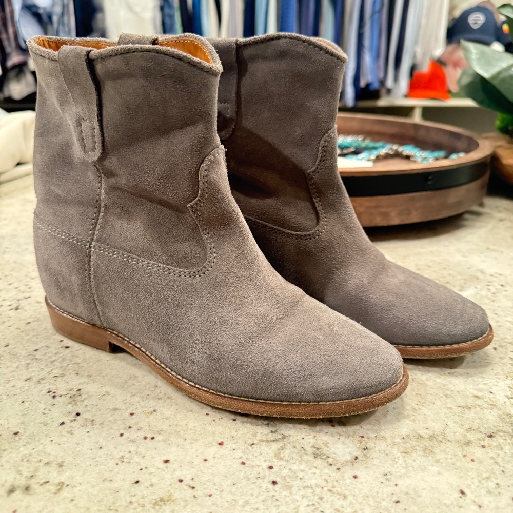 Isabel Marant Gray Jenny boot 37